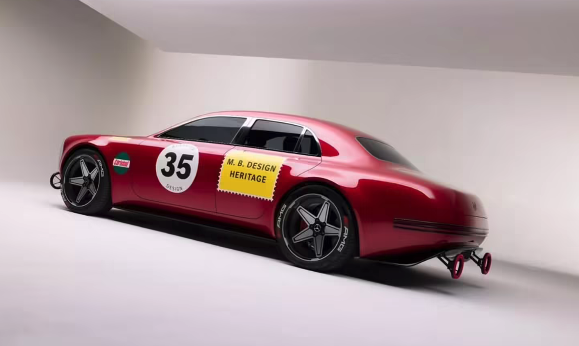 奔驰前首席设计官新书披露秘密概念车 致敬“红猪”传奇赛车